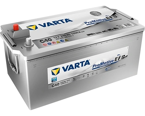 Ogłoszenie - Akumulator 240Ah 1200A Varta Promotive EFB C40 - Częstochowa - 1 300,00 zł