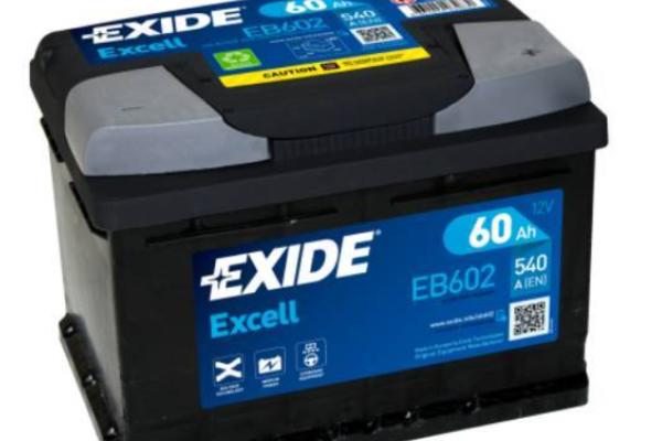 Ogłoszenie - Akumulator 60Ah 540A EN Exide Excell EB602 Prawy plus - Kościerzyna - 299,00 zł