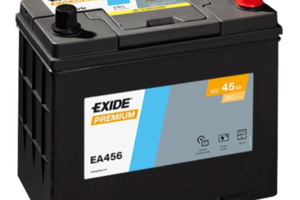 Ogłoszenie - Akumulator 45Ah 390A Exide Premium EA456 Japan Prawy plus - Kościerzyna - 299,00 zł