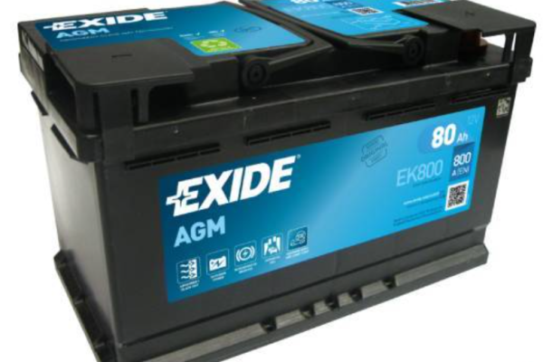 Ogłoszenie - Akumulator 80Ah 800A EN Exide AGM start&stop EK800 - Kościerzyna - 710,00 zł