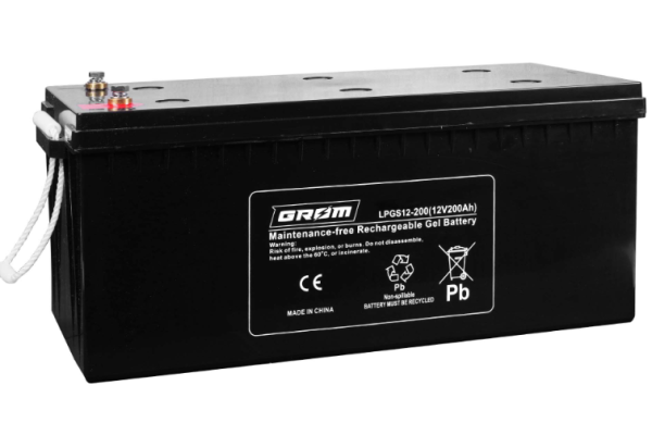 Ogłoszenie - Akumulator żelowy GROM 12V 200Ah LPGS12-200 - Gdynia - 1 550,00 zł