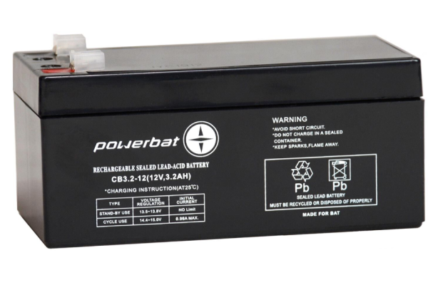 Ogłoszenie - Akumulator żelowy POWERBAT CB 3.2-12 12V 3.2Ah - Gdynia - 60,00 zł