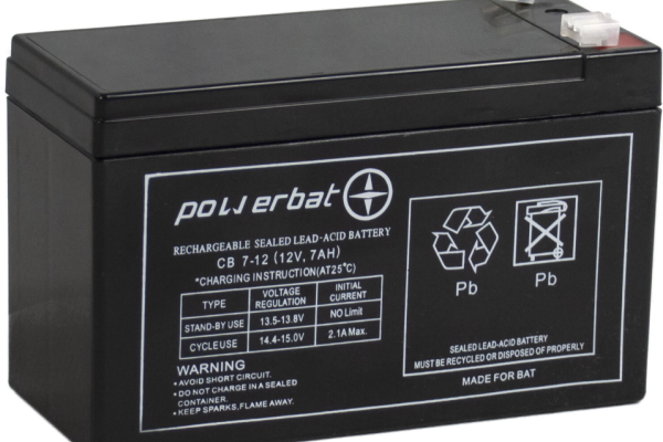 Ogłoszenie - Akumulator żelowy POWERBAT CB 7-12 12V 7Ah - Gdynia - 59,00 zł