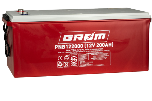 Ogłoszenie - Akumulator GROM AGM PNB122000 12V 200Ah - Gdynia - 1 550,00 zł