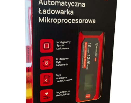 Ogłoszenie - Automatyczna ładowarka mikroprocesorowa Enerblock 6/12V 10A LFP AGM GEL EFB - Kościerzyna - 319,00 zł