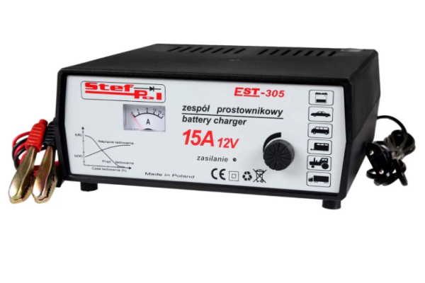 Ogłoszenie - Prostownik Stef-Pol EST-305 12V/15A - Kościerzyna - 249,00 zł