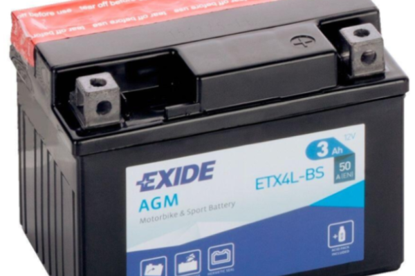 Ogłoszenie - Akumulator motocyklowy ETX4L-BS YTX4L Exide - Darmowy dowóz i wymiana - Lublin - 65,00 zł