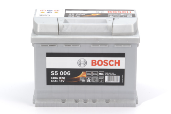 Ogłoszenie - Akumulator Bosch 63Ah 610A EN S5006 PRAWY PLUS - Słupsk - 380,00 zł