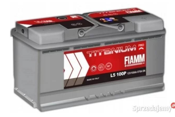 Ogłoszenie - Akumulator 100Ah 870A FIAMM TITANIUM PRO 12VPrawy Plus - Piotrków Trybunalski - 610,00 zł