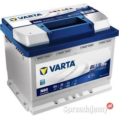 Ogłoszenie - Akumulator 60Ah 640A VARTA Blue Dynamic EFB START&STOP N60 - Gdańsk - 445,00 zł