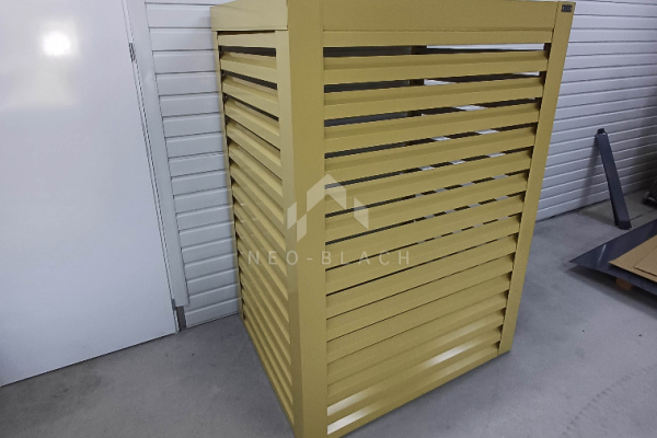 Ogłoszenie - Osłona pompy ciepła 90x40x140 cm żółty Zabudowa NB415 - Pruszków - 2 740,00 zł
