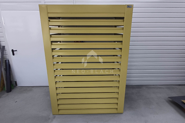 Ogłoszenie - Osłona pompy ciepła 90x40x140 cm żółty Zabudowa NB415 - Pruszków - 2 740,00 zł