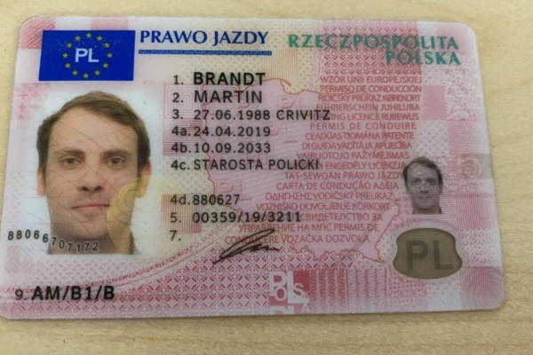 Ogłoszenie - LEGALNE PRAWO JAZDY ZAREJESTROWANE W SYSTEMIE W CIĄGU 15 DNI - Szczecin - 971,00 zł