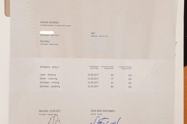 Ogłoszenie - WhatsApp(+371 204 33160) Get Goethe-Zertifikat b1 in Berlin-buy Telc b1 language certificateGet registered Goethe-Zertif - Pruszcz Gdański