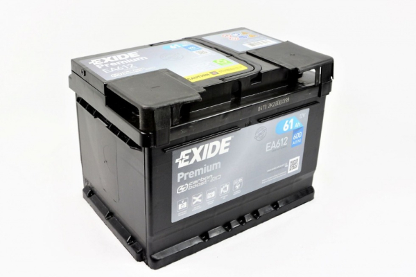 Ogłoszenie - Akumulator 61Ah 600A Exide Premium - Zduńska Wola - 319,00 zł