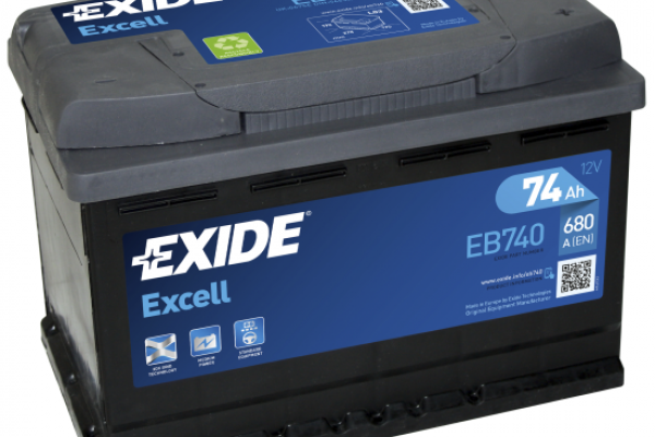 Ogłoszenie - Akumulator 74Ah 680A Exide Excell - Zduńska Wola - 359,00 zł