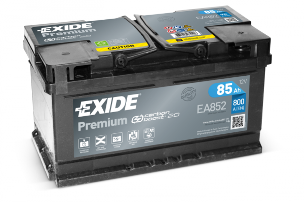 Ogłoszenie - Akumulator 85Ah 800A  Exide Premium - Zduńska Wola - 429,00 zł