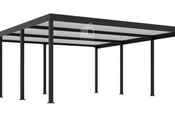 Ogłoszenie - CarPort PREMIUM - Wiata samochodowa 6x5,5 Antracyt - ID952 - Ruda Śląska - 19 290,00 zł