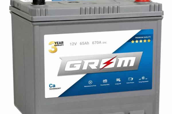 Ogłoszenie - Akumulator GROM Premium 65Ah 670A EN Japan PRAWY PLUS DTR - Łódź - 390,00 zł