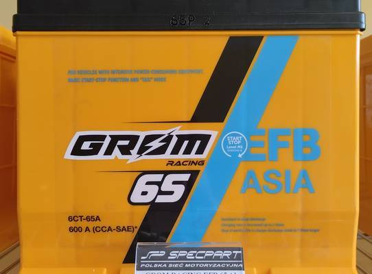 Ogłoszenie - Akumulator 65Ah600A GROM Japan EFB P+ - Darmowy dowóz i wymiana - Szczecin - 500,00 zł