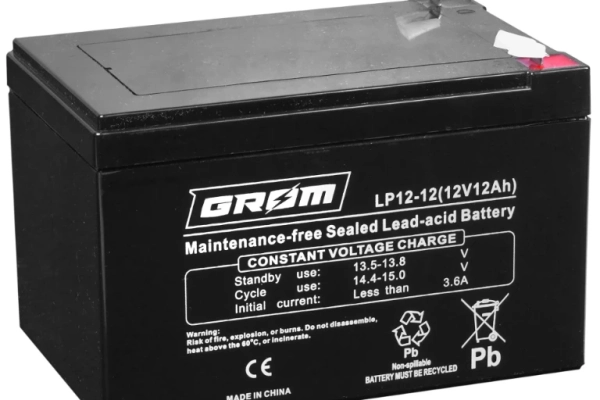 Ogłoszenie - Akumulator żelowy GROM 12V 12Ah LP12-12 - Zgierz - 109,00 zł