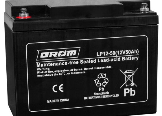 Ogłoszenie - Akumulator żelowy 12V 50Ah LP12-50 Grom - Gdańsk - 350,00 zł