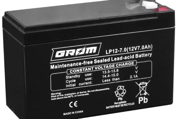 Ogłoszenie - Akumulator żelowy GROM 12V 7Ah LP12-7.0 - Zgierz - 59,00 zł