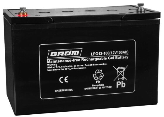 Ogłoszenie - Akumulator 12V 100Ah LPG12-100 Grom - Gdańsk - 750,00 zł
