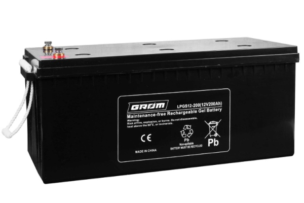 Ogłoszenie - Akumulator żelowy 200Ah GROM 12V LPGS12-200 - Gdańsk - 1 550,00 zł