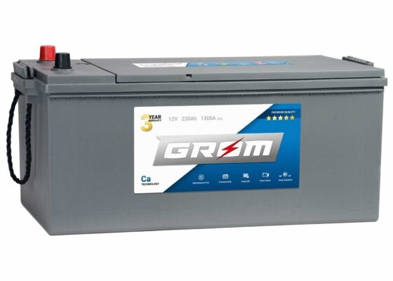 Ogłoszenie - Akumulator 230Ah 1300A EN LEWY PLUS Grom - Gdańsk - 1 080,00 zł