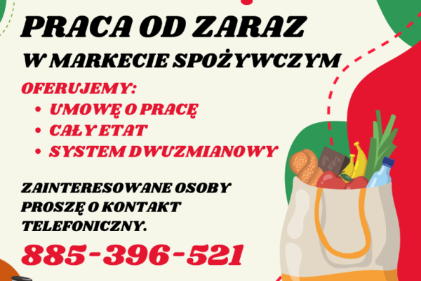 Ogłoszenie - Praca w markecie, Dino Polska S.A., Ligota Piękna - Wrocław