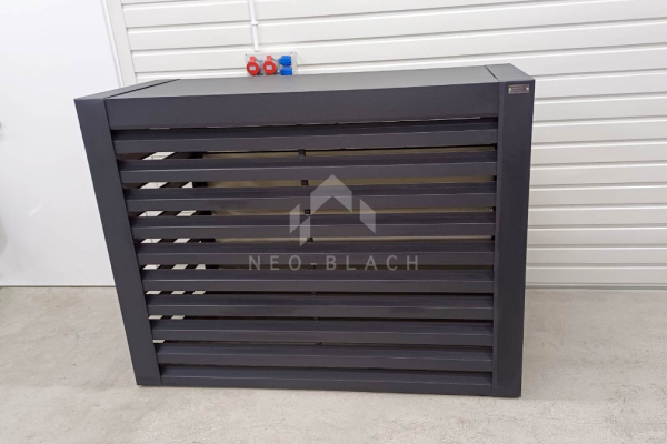Ogłoszenie - Osłona Pompy Ciepła 120x70x140cm Antracyt Zabudowa NB435 - Białogard - 2 250,00 zł
