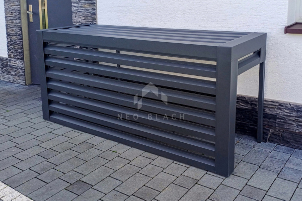 Ogłoszenie - Osłona Klimatyzatora 100x50x60cm Antracyt - Zabudowa Klimatyzacji  NB410 - Łańcut - 1 650,00 zł