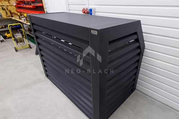 Ogłoszenie - Osłona Pompy Ciepła 120x70x140cm Antracyt Zabudowa NB435 - Białogard - 2 250,00 zł