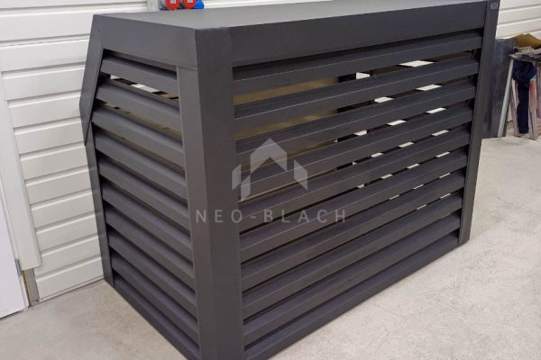 Ogłoszenie - Osłona Pompy Ciepła 120x70x140cm Antracyt Zabudowa NB435 - Białogard - 2 250,00 zł