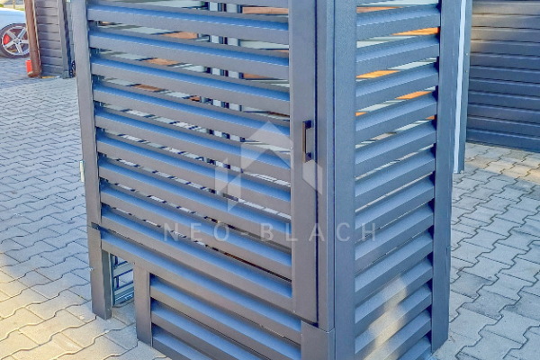 Ogłoszenie - Osłona Pompy Ciepła 100x60x150cm  Antracyt Zabudowa NB418 - Lidzbark Warmiński - 2 550,00 zł