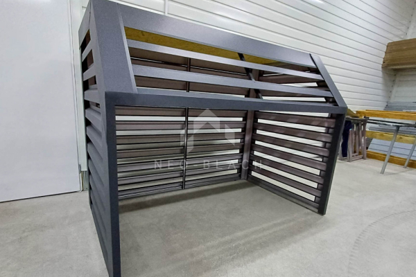 Ogłoszenie - Osłona Pompy Ciepła 120x70x140cm Antracyt Zabudowa NB435 - Białogard - 2 250,00 zł