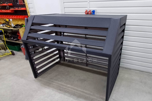 Ogłoszenie - Osłona Pompy Ciepła 120x70x140cm Antracyt Zabudowa NB435 - Białogard - 2 250,00 zł