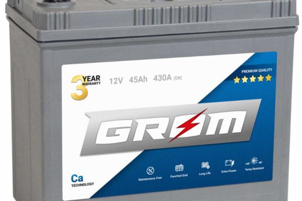 Ogłoszenie - Akumulator GROM Premium 45Ah 430A - Darmowy Dowóz i Wymiana - Kalisz - 320,00 zł