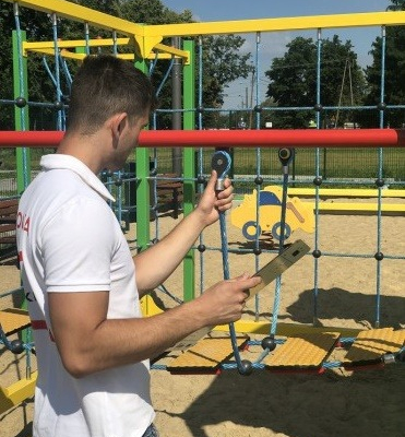 Ogłoszenie - Przegląd  roczny placu zabaw (1-5 obiektów) - Targówek - 499,00 zł