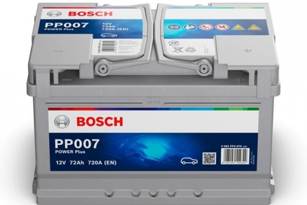 Ogłoszenie - Akumulator 72Ah 720A EN Bosch PP007 PRAWY PLUS - Gdańsk - 450,00 zł