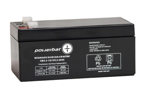 Ogłoszenie - Akumulator żelowy POWERBAT CB 3.2-12 12V 3.2Ah - Żory - 60,00 zł