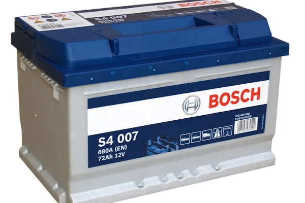 Ogłoszenie - Akumulator 72Ah 680A EN Bosch S4007 PRAWY PLUS - Gdańsk - 420,00 zł