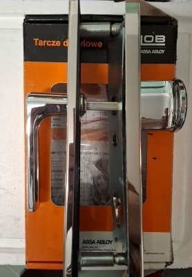 Ogłoszenie - Polecam Nowa GAŁKO KLAMKA MR01 CHROM LOB ASSA ABLOY ATESTOWANA - Mazowieckie - 235,00 zł