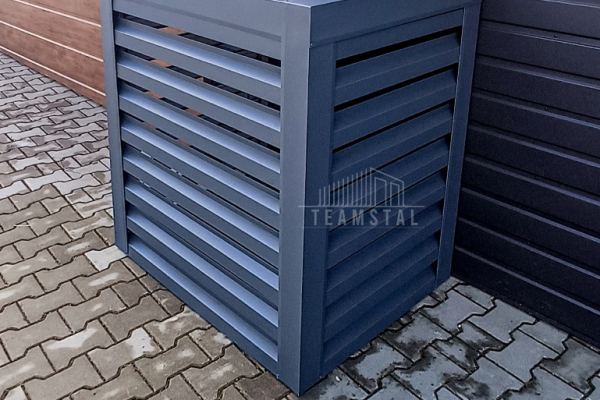 Ogłoszenie - Osłona Klimatyzatora Pompy Ciepła 90x50x100 Antracyt - Zabudowa Klimatyzacji TS941 - Sopot - 1 790,00 zł