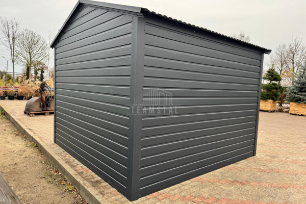 Ogłoszenie - Schowek - domek ogrodowy 3x3m - Drzwi - okno - antracyt - dach dwuspadowy TS967 - Działdowo - 5 150,00 zł