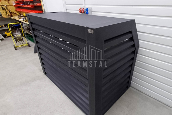 Ogłoszenie - Osłona Pompy Ciepła 120x70x140cm Antracyt Zabudowa TS996 - Oława - 2 250,00 zł