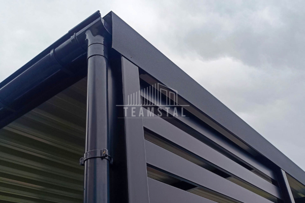 Ogłoszenie - CarPort PREMIUM - Wiata samochodowa 5x5 Antracyt - TS1026 - Darłowo - 14 600,00 zł