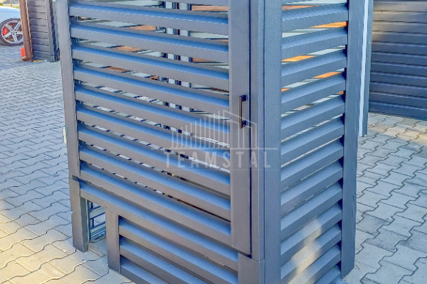 Ogłoszenie - Osłona Pompy Ciepła 100x60x150cm  Antracyt Zabudowa TS948 - Międzyrzecz - 2 550,00 zł
