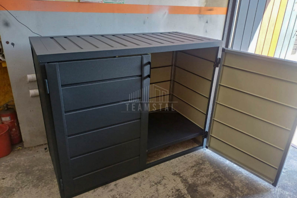 Ogłoszenie - Box rowerowy - Schowek na rower wózek 180x100  antracyt TS992 - Wrocław - 4 300,00 zł